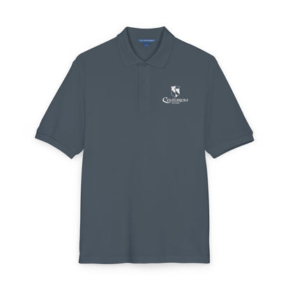 Centurion Stone Work Polo - White Logo