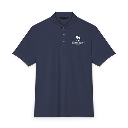 Centurion Stone Performance Polo — White Logo