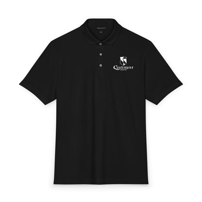 Centurion Stone Performance Polo — White Logo