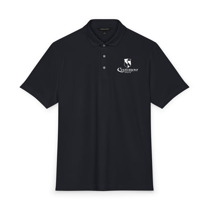 Centurion Stone Performance Polo — White Logo
