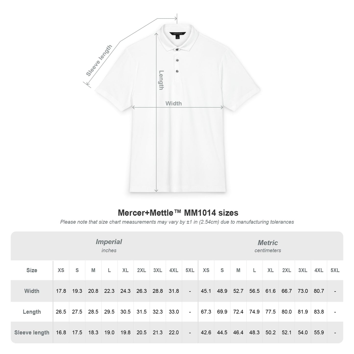 Centurion Stone Performance Polo — White Logo
